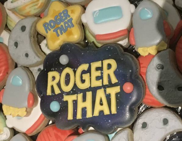 Roger That! sugar cookies